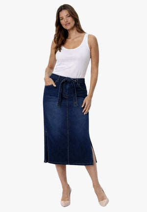 Corfu Womens Ami Midi Skirt