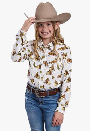 Roper Girls Long Sleeve Shirt