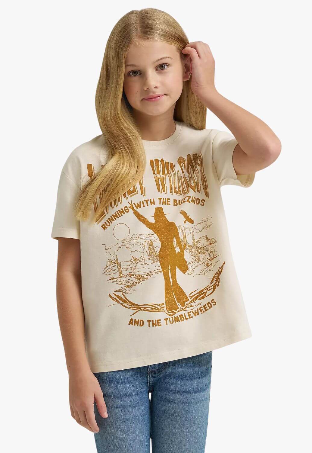 Wrangler X Lainey Wilson Girls Print T-Shirt