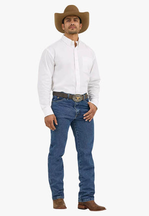 Wrangler Mens Slim Fit Rigid Jean 936DEN
