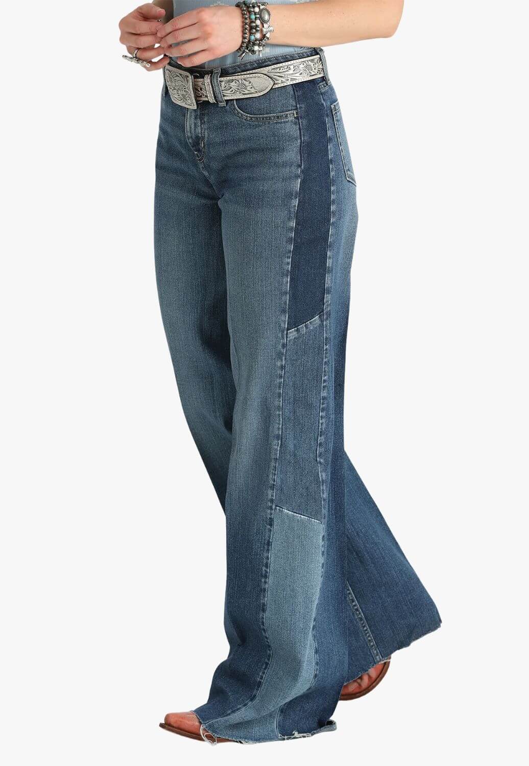 Cruel Girl Womens Wide Leg Jeans