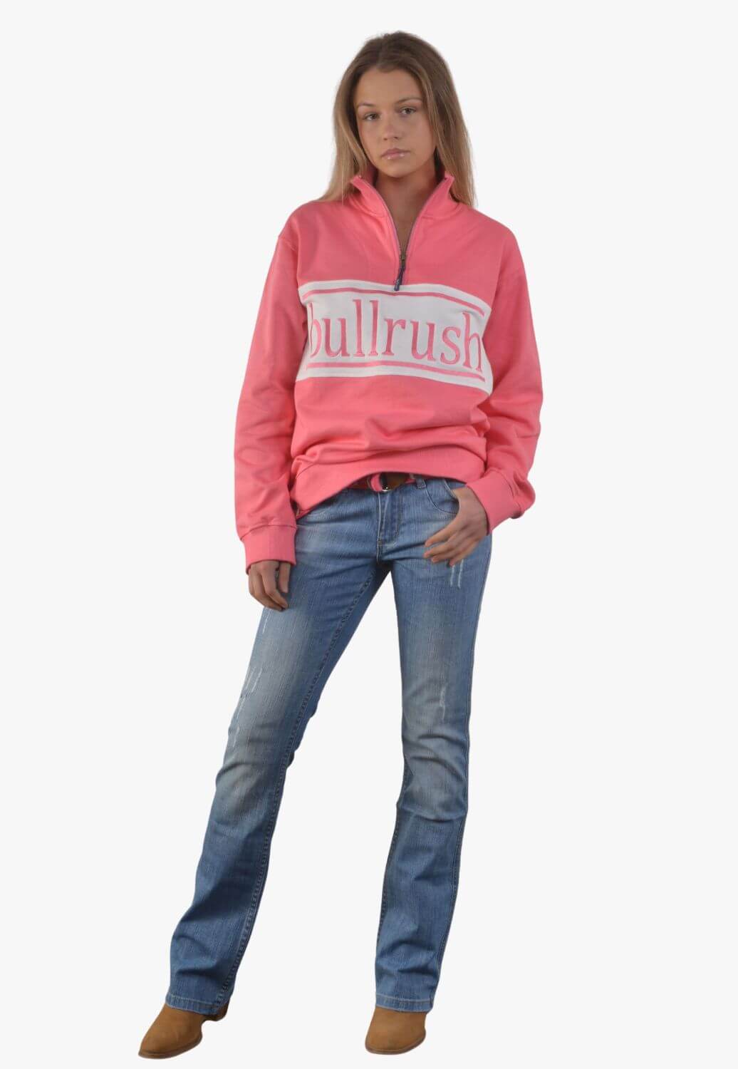 Bullrush Unisex Zip Pullover