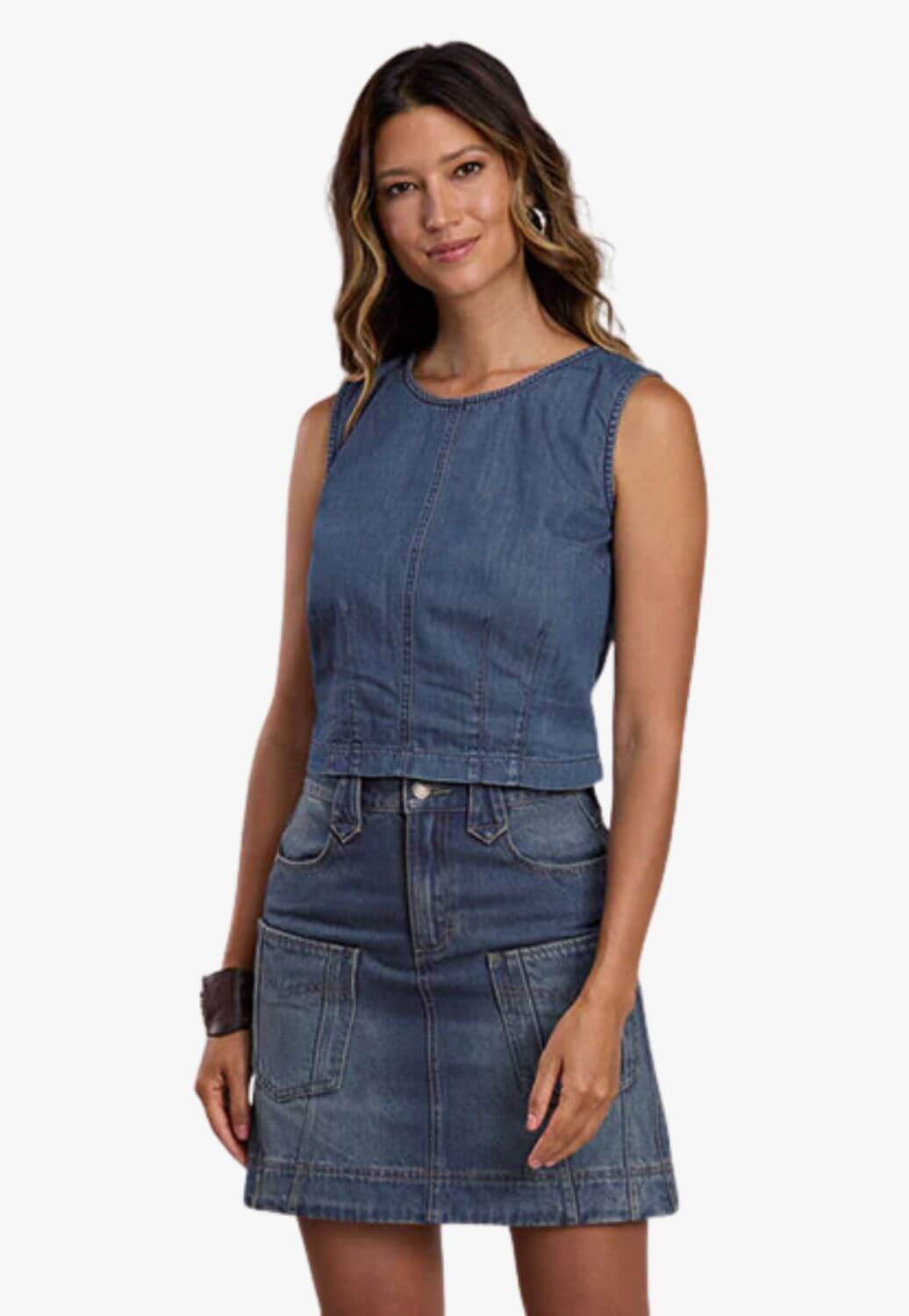 Stetson Womens Sleeveless Blouse