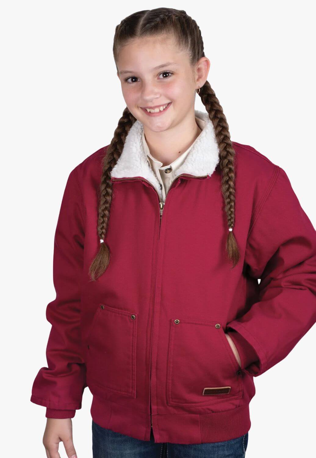 Just Country Junior Diamantina Sherpa Jacket