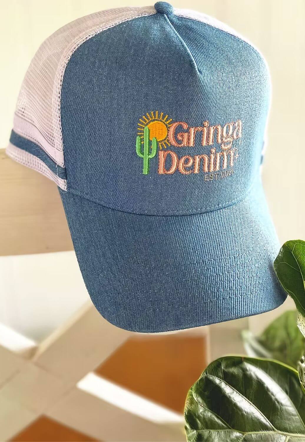 Gringa Denim Horse Cap
