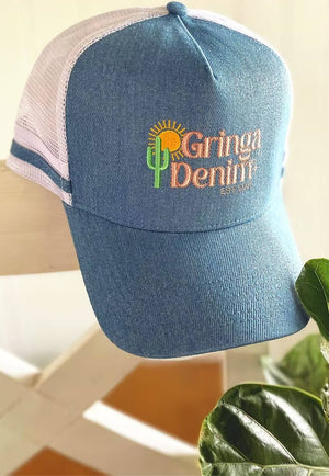 Gringa Denim Horse Cap