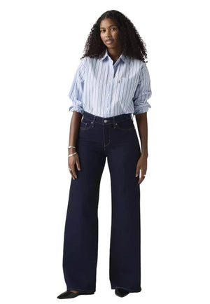 Levis Womens 318 Shaping Wide Leg Jean