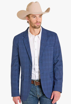 Rock & Roll Mens Plaid Sports Coat