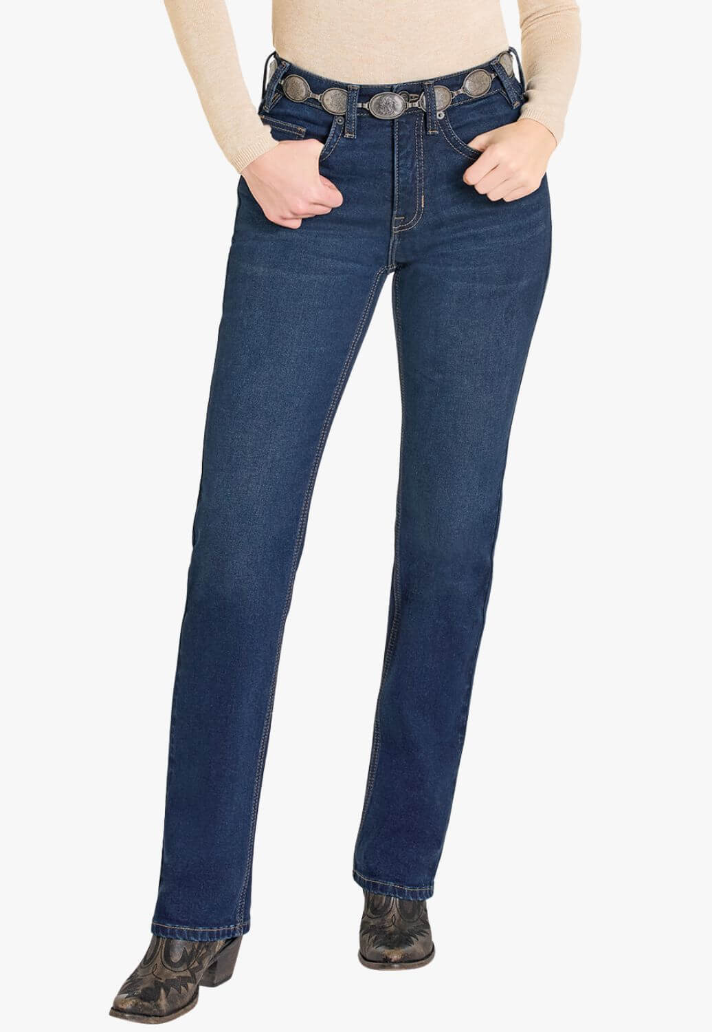 Rock & Roll Womens Modest Bootcut Jean
