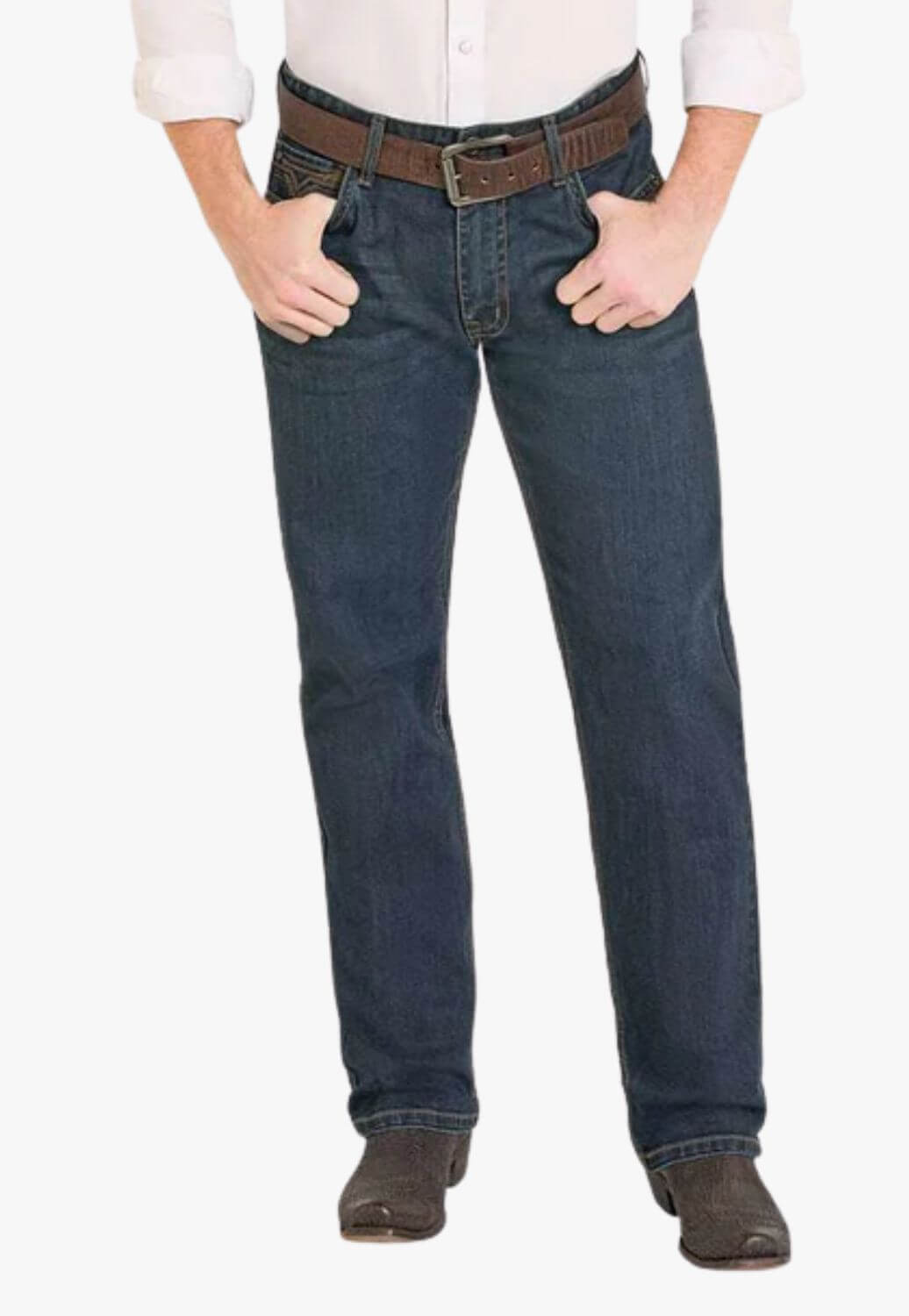 Rock & Roll Mens Double Barrel Bootcut Jean