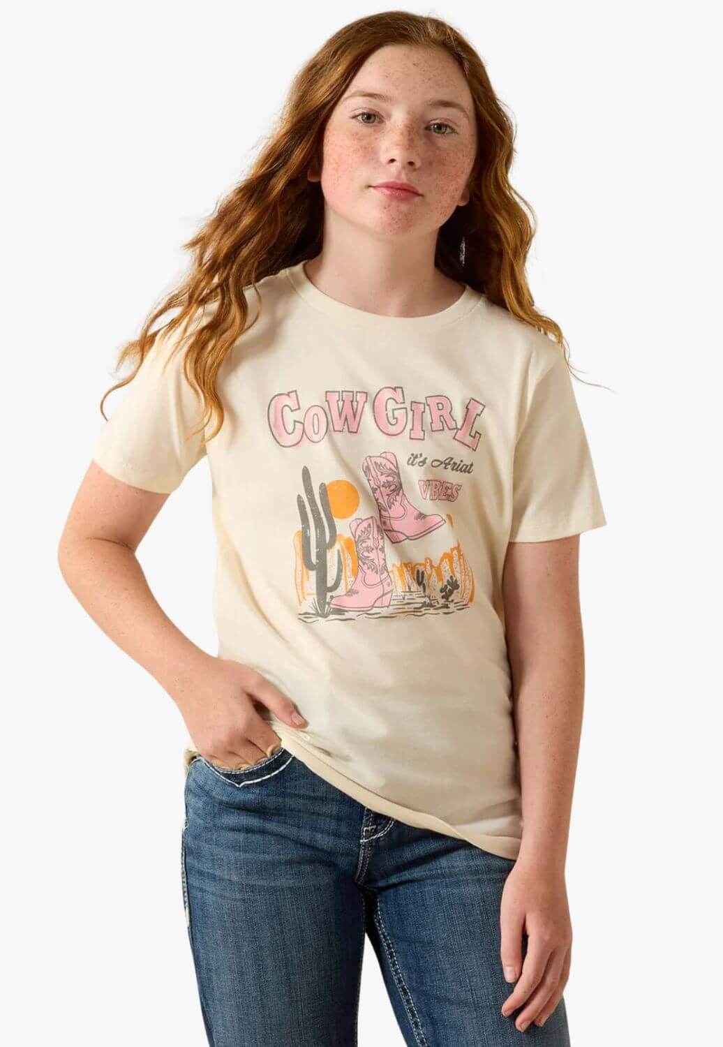 Ariat Girls Cowgirl Vibes T-Shirt