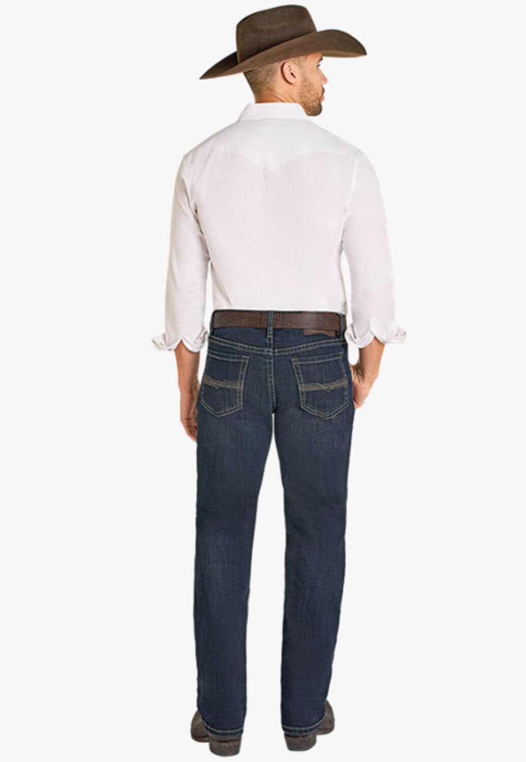 Rock & Roll Mens High Rise Relaxed Bootcut Jean