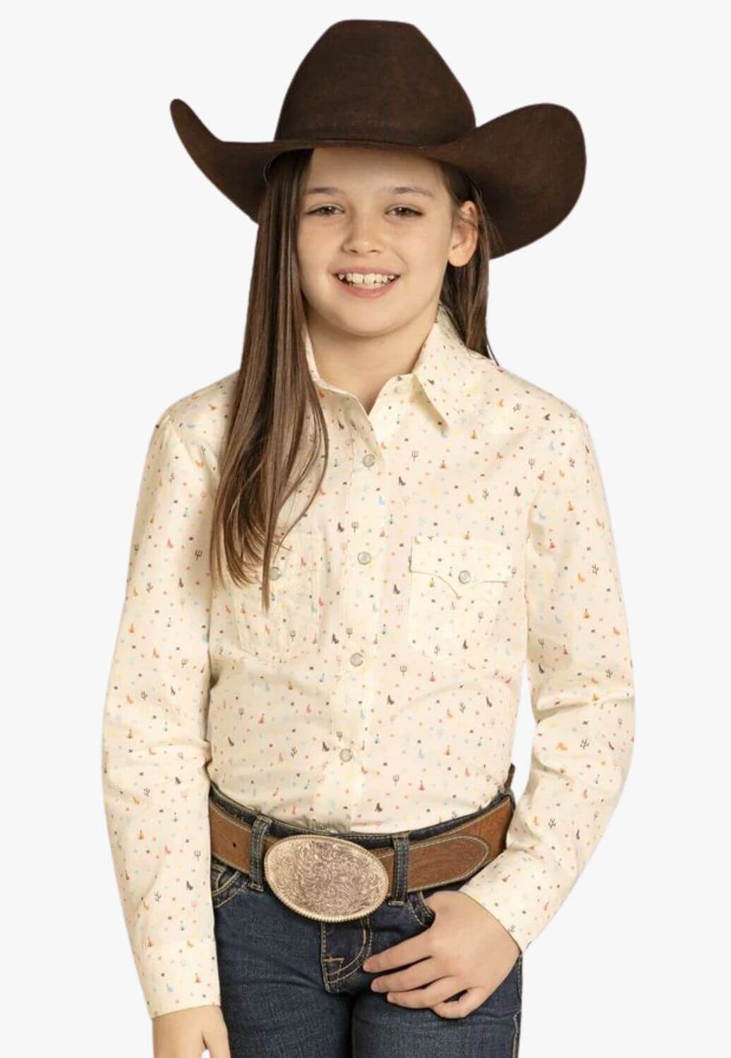 Panhandle Slim Girls Snap Shirt