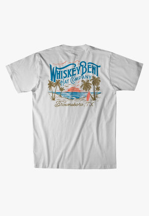 Whiskey Bent Hat Co Mens Beach Front T-Shirt