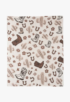 Myra Wild West Wrap Baby Throw