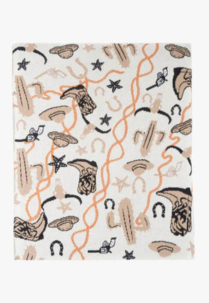 Myra Snuggle Spurs Baby Blanket