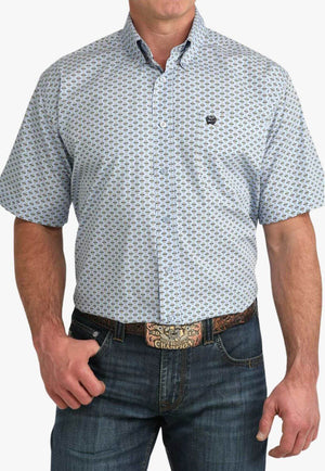 Cinch Mens Short Sleeve Shirt