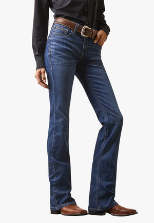 Ariat Womens REAL Leila Perfect Rise Boot Cut Jean