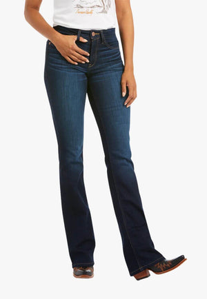 Ariat Womens R.E.A.L High Rise Ballary Boot Cut Jean