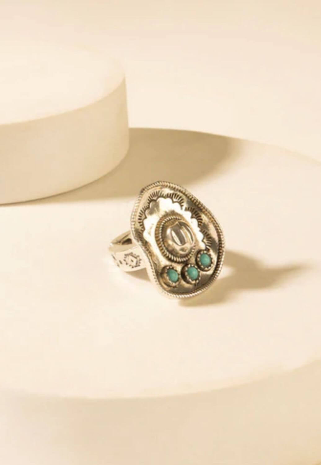 Myra Western Crown Ring