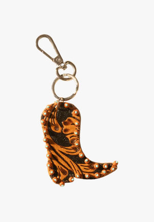 Myra Copper Bay Boot Key Fob