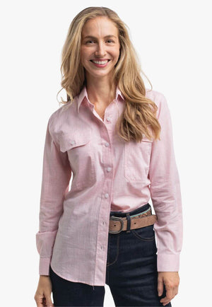 Just Country Womens Abbey Full Button Print Shirt