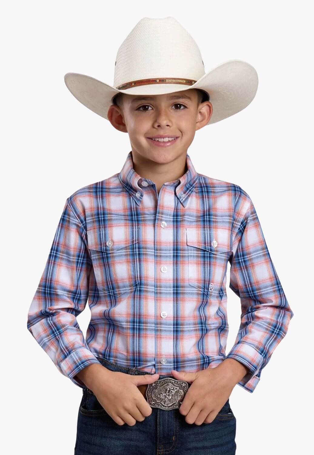 Roper Boys Amarillo Long Sleeve Shirt