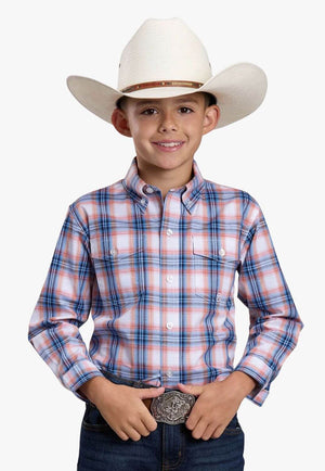 Roper Boys Amarillo Long Sleeve Shirt