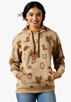 Ariat Womens Printed Hoodie