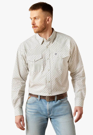 Ariat Mens Long Sleeve Snap Shirt