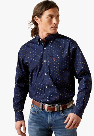 Ariat Mens Beaux Fitted Long Sleeve Shirt