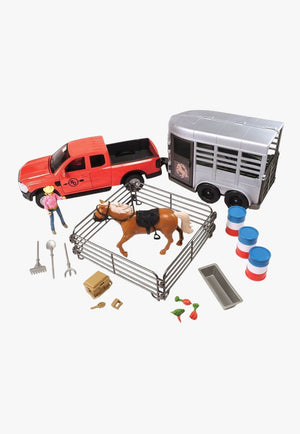 Big Country Truck and Horse Trailer Playset