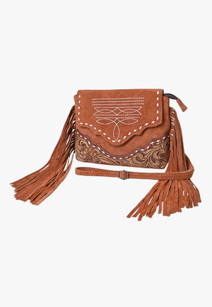 American Darling Crossbody Bag with Fringe