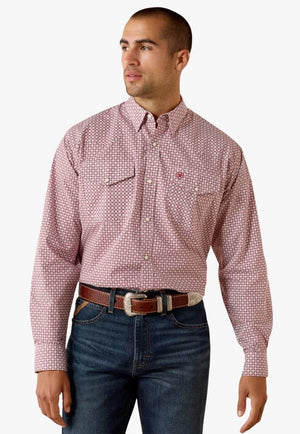 Ariat Mens Long Sleeve Snap Shirt