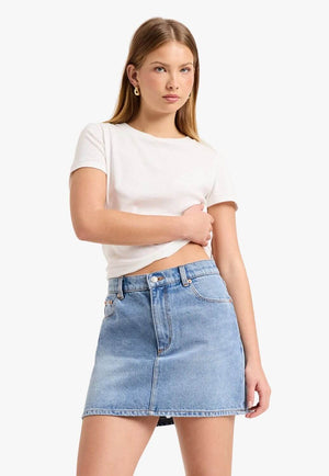 Rollas Womens 90S Relaxed Mini Skirt