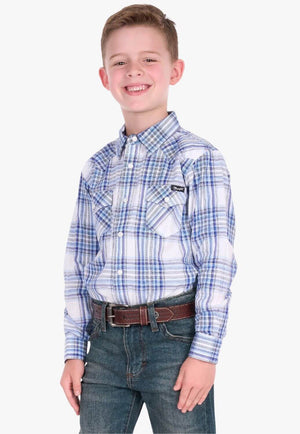 Wrangler Boys Eric Long Sleeve Shirt