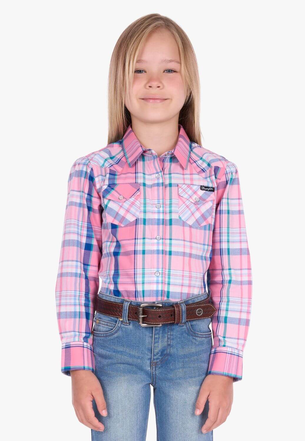 Wrangler Girls Kiara Long Sleeve Shirt