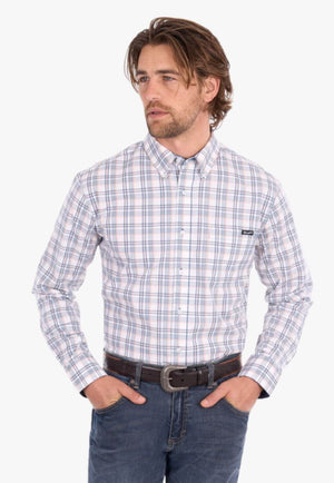 Wrangler Mens Ben Long Sleeve Shirt