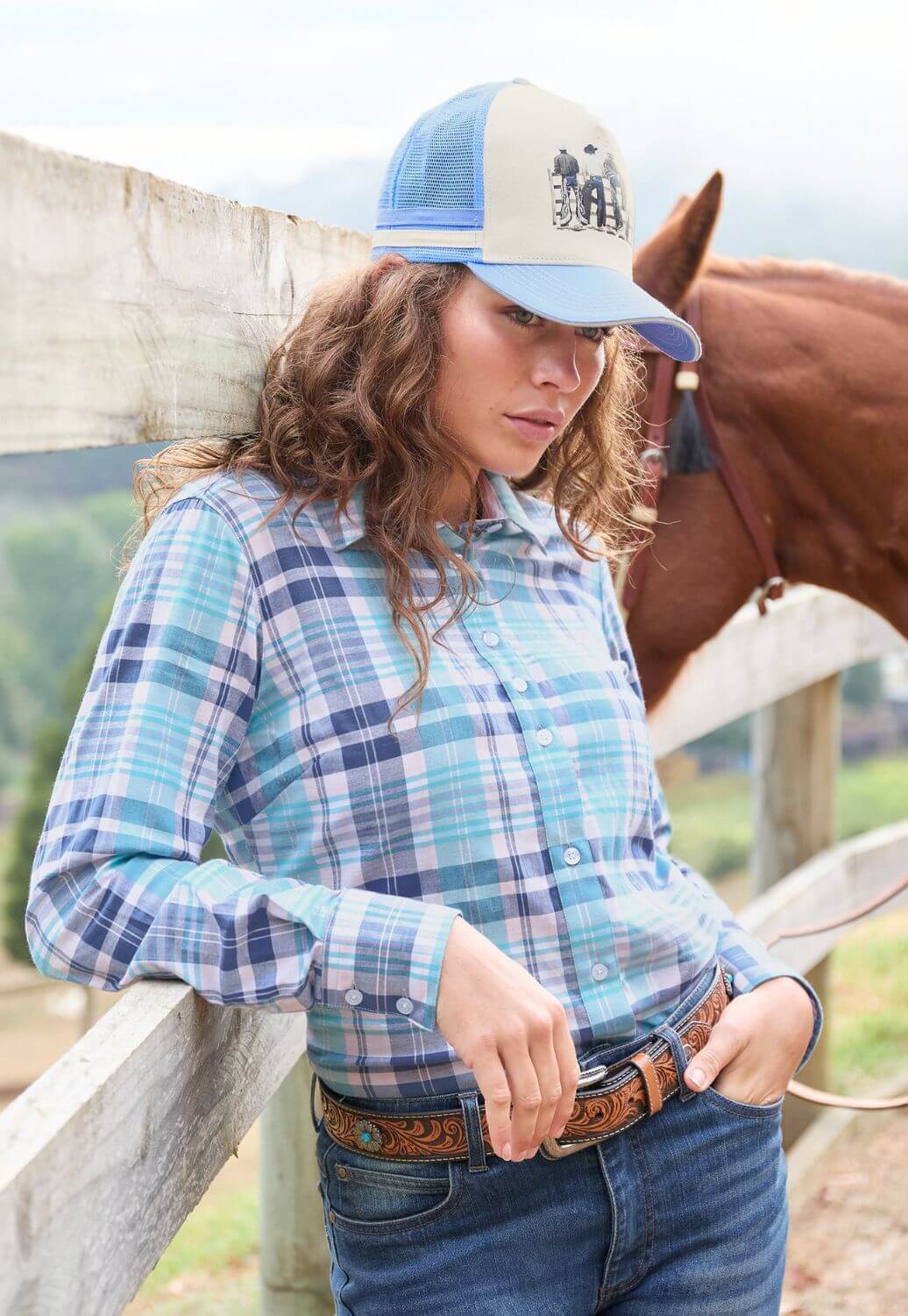 Wrangler Womens Luisa Long Sleeve Shirt