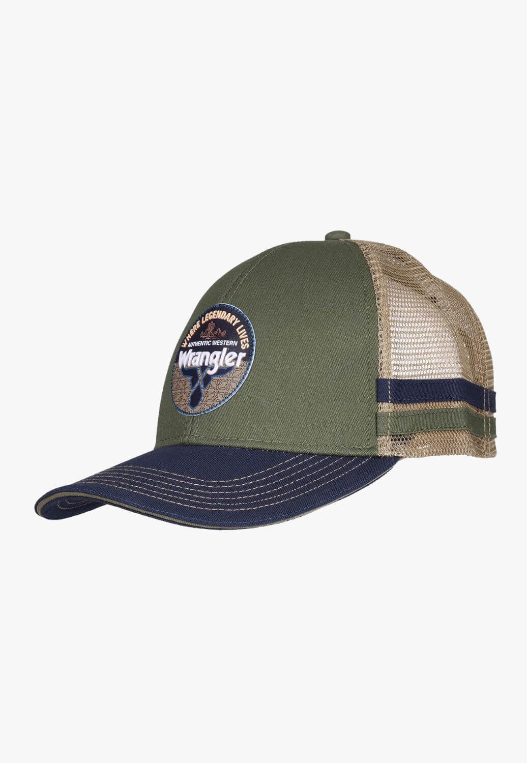 Wrangler Mens Neil Trucker Cap