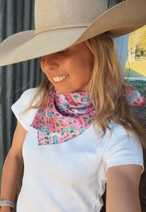 Treasure Chest Co Womens Nashville Silk Scarf