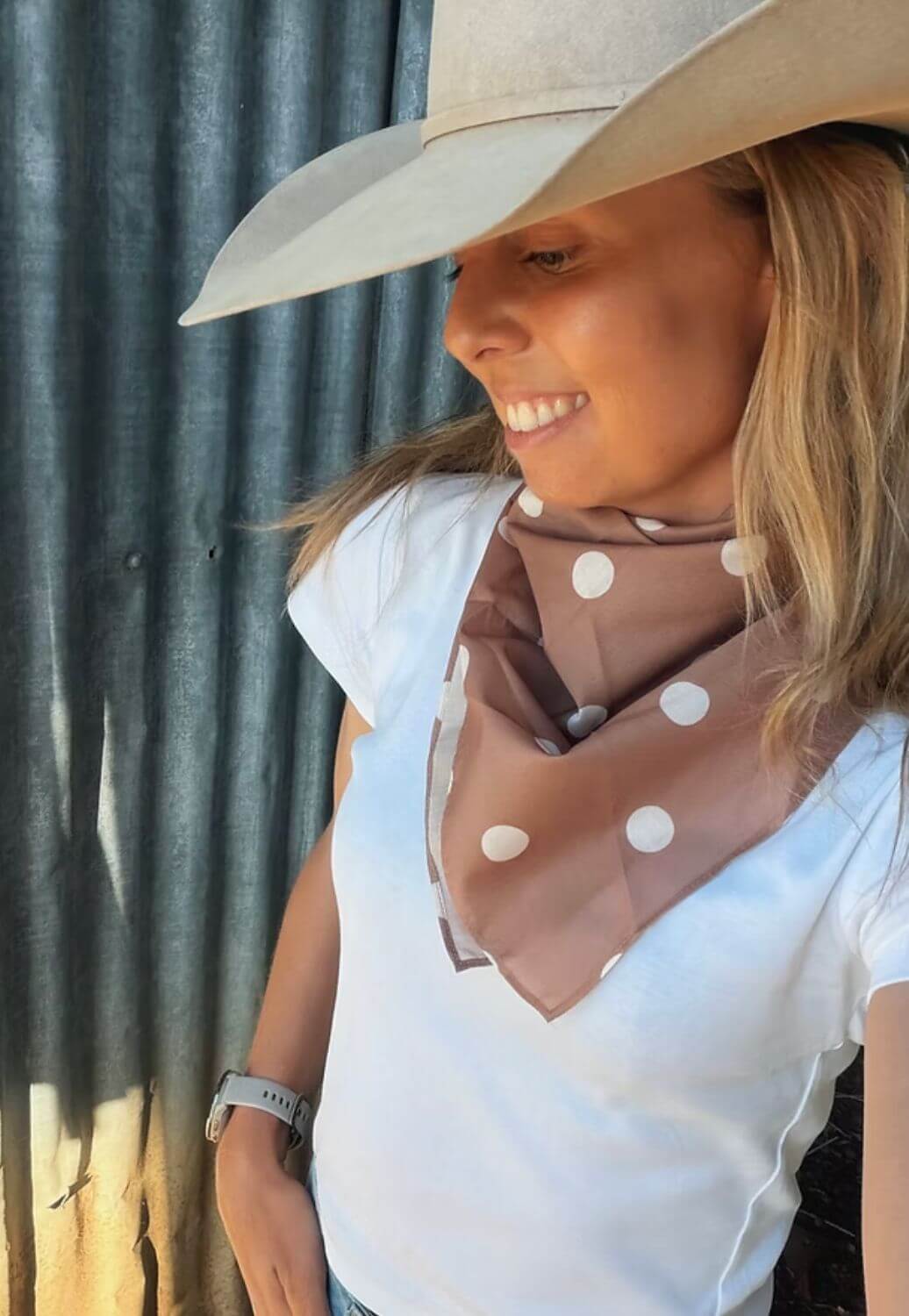 Treasure Chest Co Womens Polka Dot Scarf