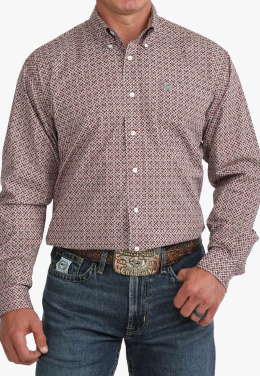 Cinch Mens Long Sleeve Shirt