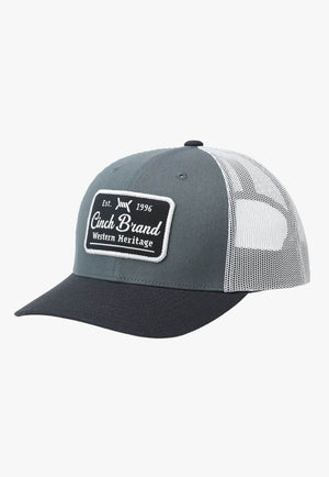 Cinch Mens Western Heritage Trucker Cap