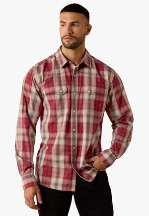 Ariat Mens Hawthorne Long Sleeve Snap Shirt
