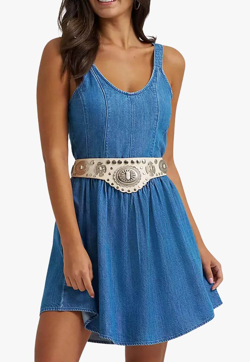 Wrangler Womens Sleeveless Tank Dress