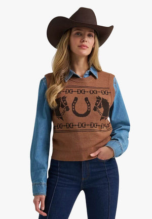 Wrangler Womens Sweater Vest