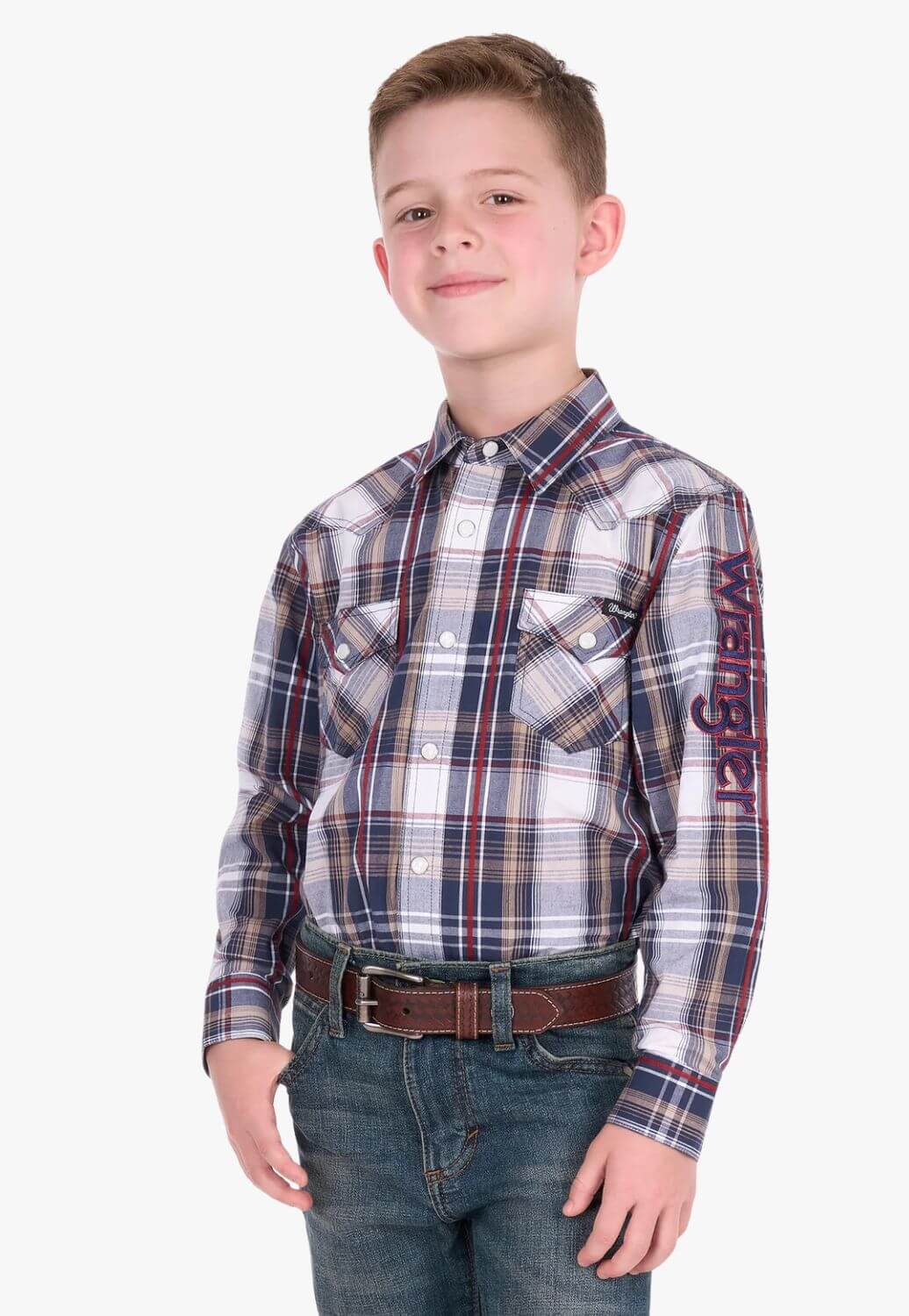 Wrangler Boys Shaun Long Sleeve Shirt