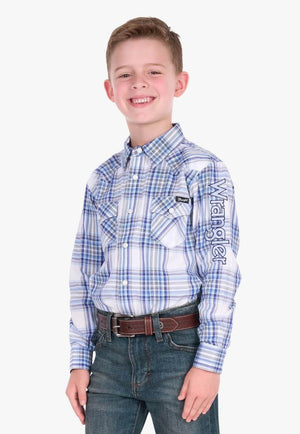 Wrangler Boys Eric Long Sleeve Shirt