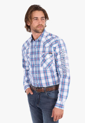 Wrangler Mens Louis Long Sleeve Shirt